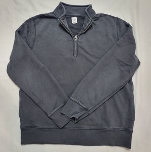 Gap men half zip sweater with pockets